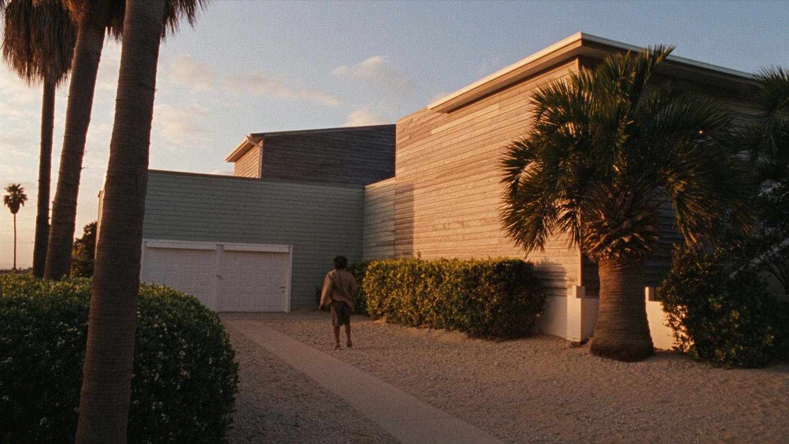 Coastal home with a garage door in North San Diego County